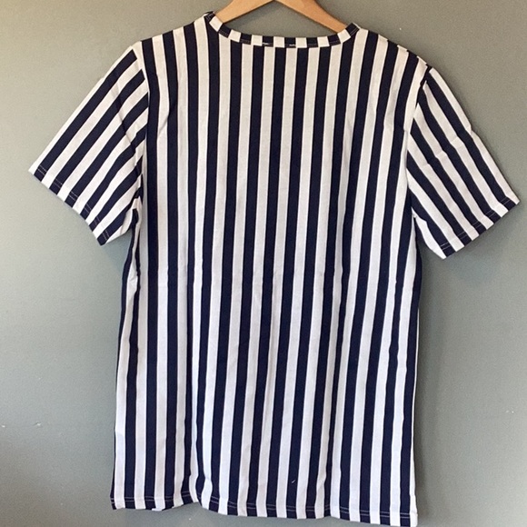 boohooMAN | Jacquard Stripe Shirt & Shorts - Picture 3 of 10